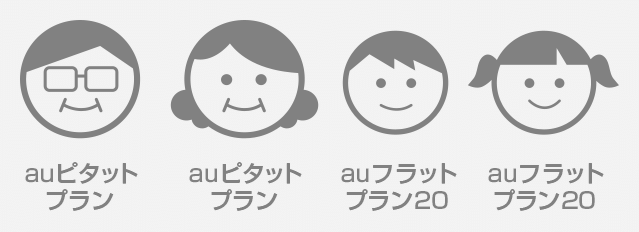 家族4人で合計で最大2年間おトク、セットでおトク